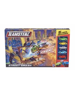 STREET SMASH BILBANE M/LOOP + 5 BILER