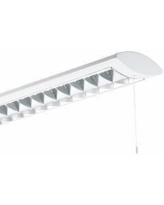 Pan Pendelarmatur, 48W LED, 3000K, SNORBRYTER, dimbar, HVIT, IP20