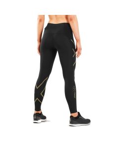 2XU Compression MCS Thights Womens Black/gold logo str M