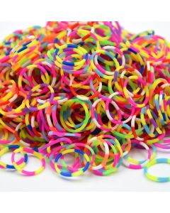 Loom band 200 deler per pose DIY lag armbånd